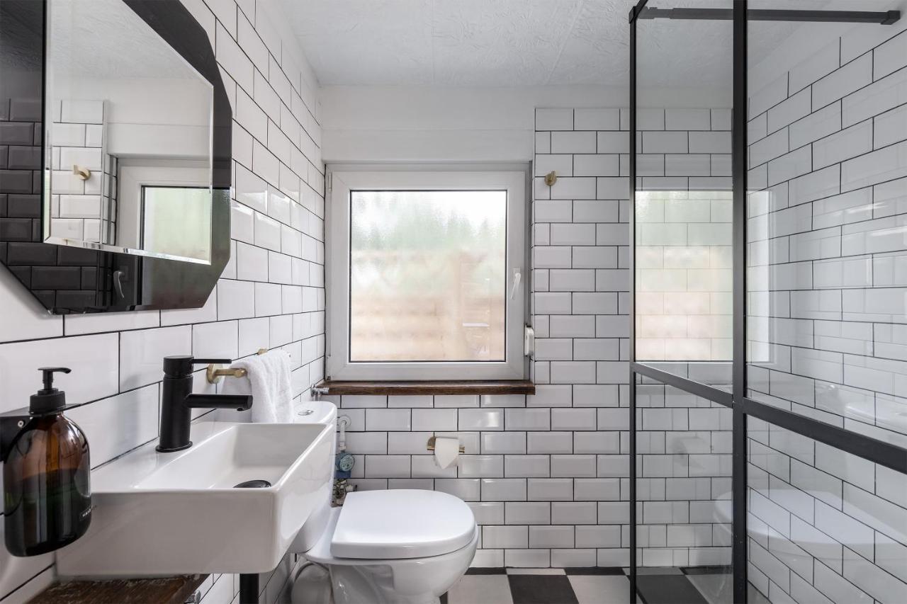 Am Grimnitzsee Gemutliches Tiny House Bungalow Mit Sauna Und Kamin Joachimsthal Zewnętrze zdjęcie