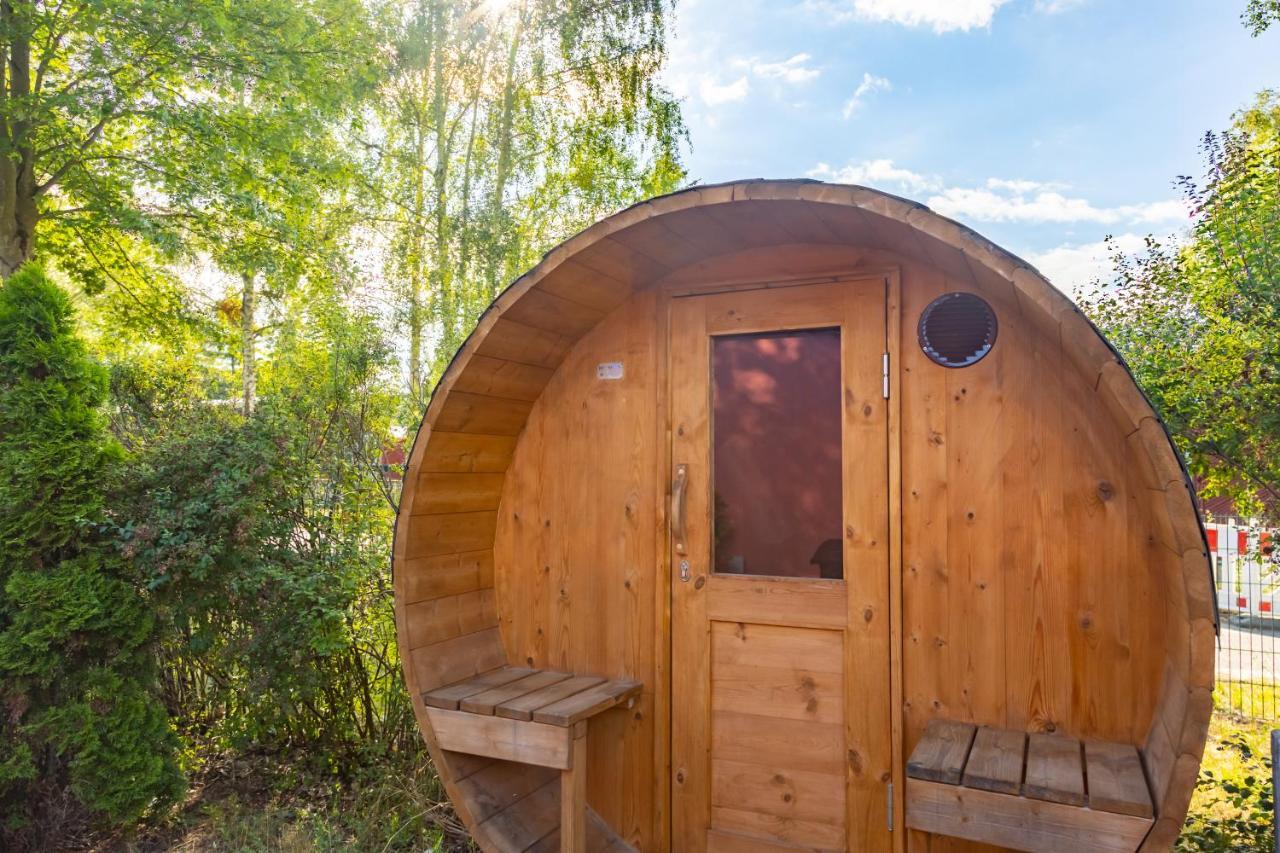 Am Grimnitzsee Gemutliches Tiny House Bungalow Mit Sauna Und Kamin Joachimsthal Zewnętrze zdjęcie